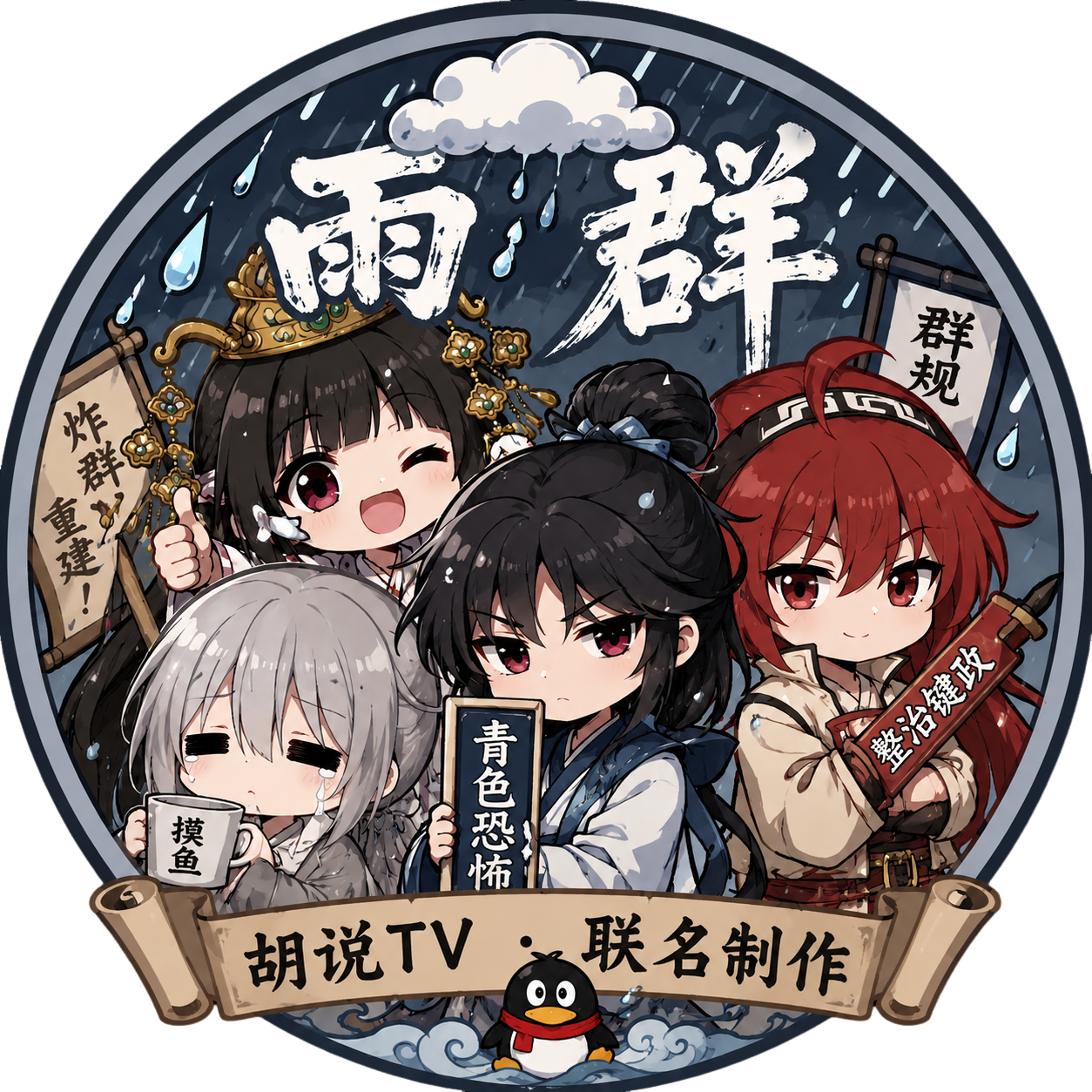 雨群logo
